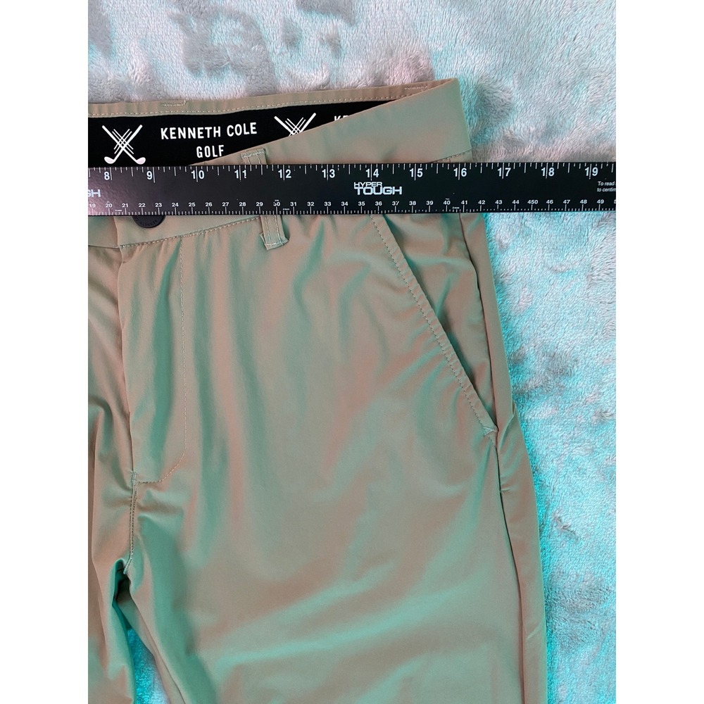 Kenneth Cole Golf Pants Mens 32x30 Khaki Performance Tapered KO9H14RSN2MX - Picture 3 of 9